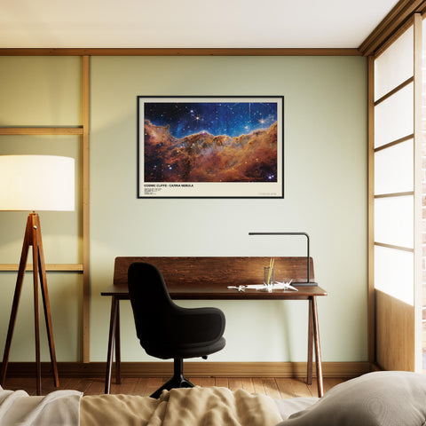 Cosmic Cliffs - Contemporary Wall Art
