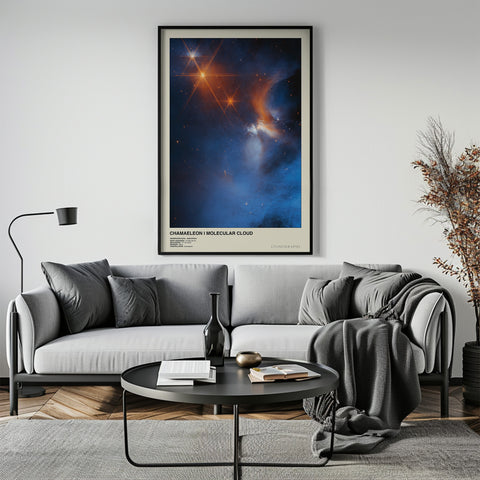 Chamaeleon I Molecular Cloud - Contemporary Wall Art