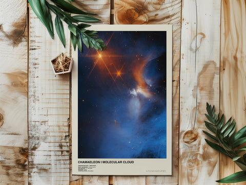 Chamaeleon I Molecular Cloud - Contemporary Wall Art