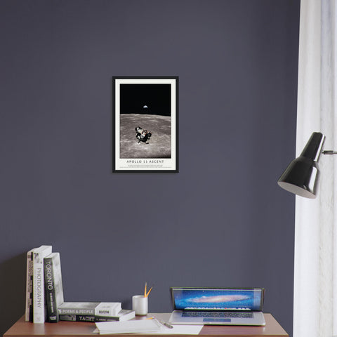 Apollo 11 Ascent - Spaceflight Minimalist Photography