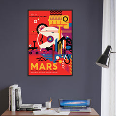 Mars - Visions of the Future - Framed Wall Art Poster