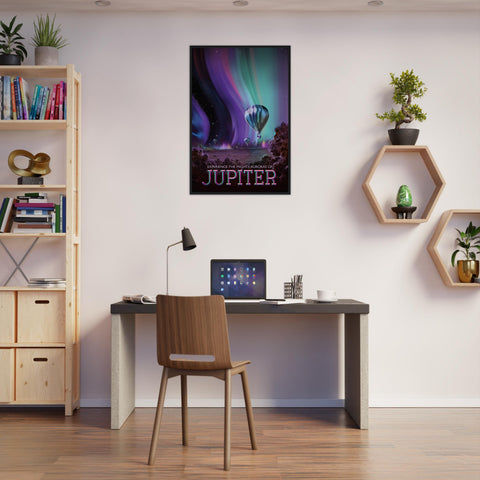 Jupiter - Visions of the Future - Framed Wall Art Poster