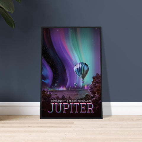 Jupiter - Visions of the Future - Framed Wall Art Poster