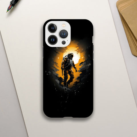Starry Voyager Astronaut 2 - Tough Phone Case iPhone 14-11, XS, XS Max, XR, X, / Samsung S23-S20