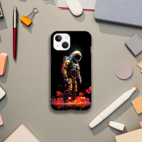 Banksy Astronaut 1 - Tough Phone Case iPhone 14-11, XS, XS Max, XR, X, / Samsung S23-S20