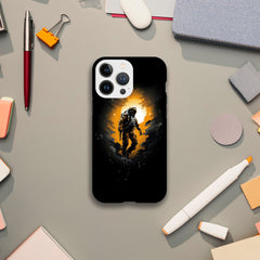 Starry Voyager Astronaut 2 - Tough Phone Case iPhone 14-11, XS, XS Max, XR, X, / Samsung S23-S20