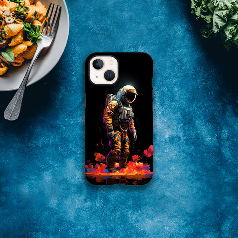 Banksy Astronaut 1 - Tough Phone Case iPhone 14-11, XS, XS Max, XR, X, / Samsung S23-S20