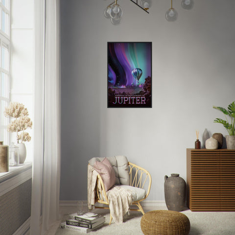 Jupiter - Visions of the Future - Framed Wall Art Poster