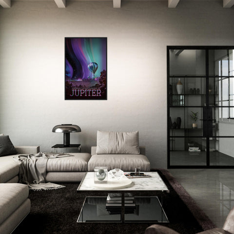 Jupiter - Visions of the Future - Framed Wall Art Poster