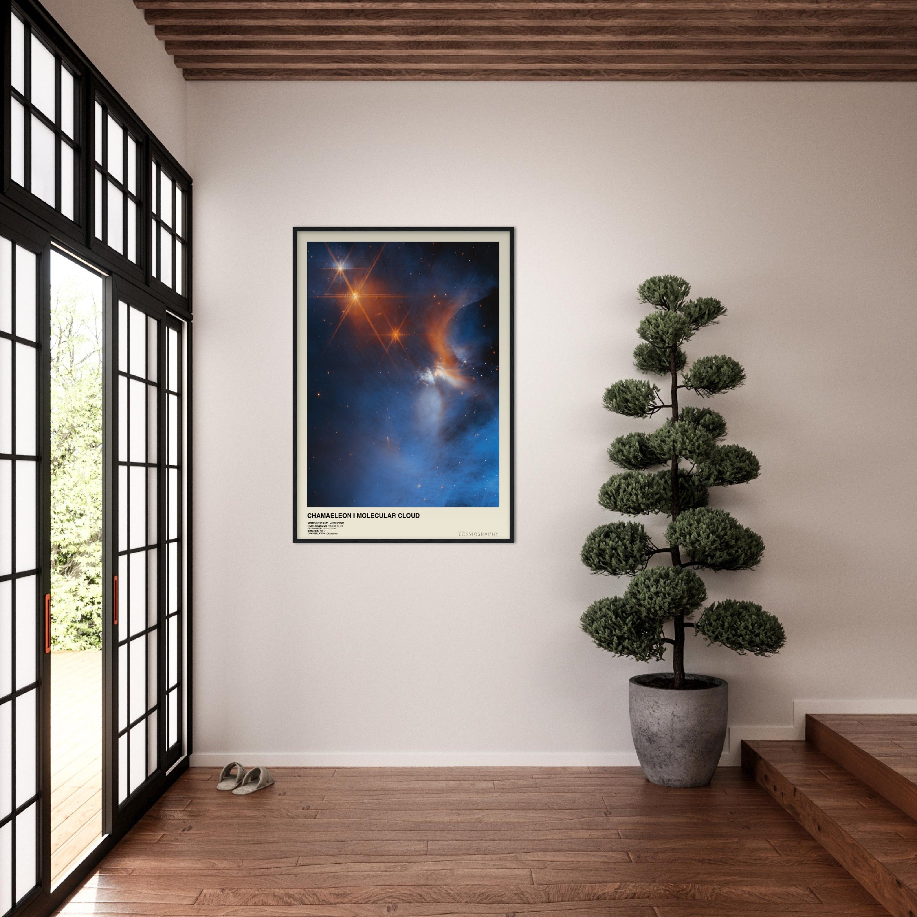  Cosmic Cloud Orion Nebula Universe Outer Space Canvas Wall Art  Picture Print (12x12in): Posters & Prints