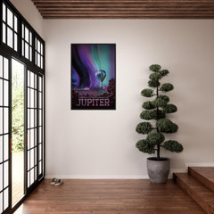 Jupiter - Visions of the Future - Framed Wall Art Poster