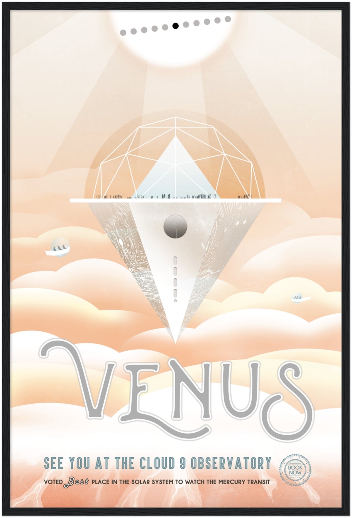 Venus - Visions of the Future - Framed Wall Art Poster
